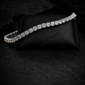 Lab diamond tennis bracelet by Diamonds of Aspen