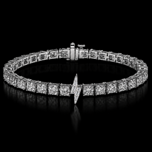 Lab diamond tennis bracelet by Diamonds of Aspen - The Strike