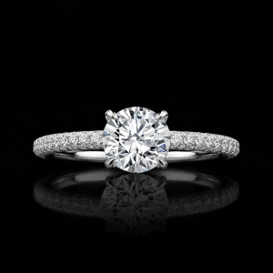 Lab diamond engagement ring by Diamonds of Aspen - Apex